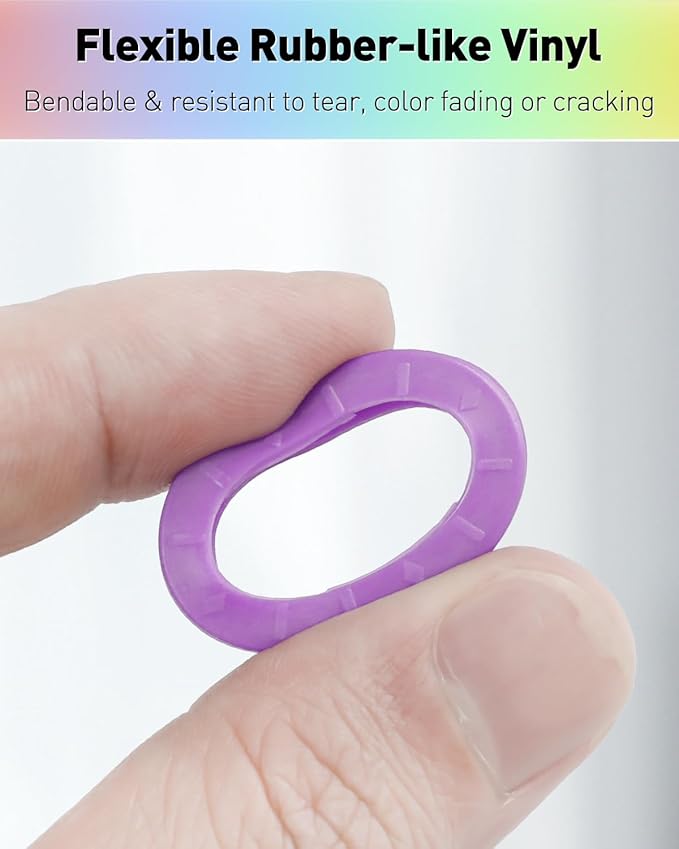 Uniclife 12 Pack Round Key Caps Covers and 12 Pack Key Cap Tags with Blank Paper Labels & Clear Windows Colorful Key Identifiers Protectors for Regular Flat House Keys (Not for Odd-Shaped Keys)