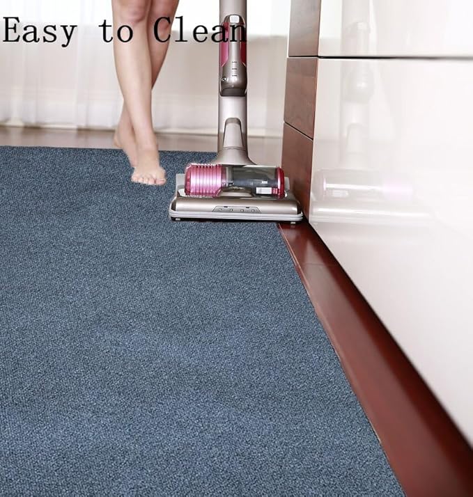 Office Chair Mat for Hardwood 36"x48" Computer Gaming Desk Floor Mat for Rolling Chair Non Slip Floor Protector,Grey