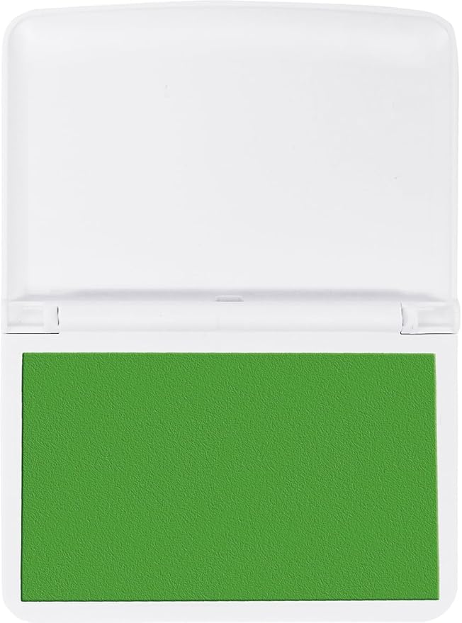 COLOP Make Series, Ink Stamp Pads, with Non-Toxic Premium Ink, Water-Based Acid-Free (Smooth Green, Make 2-2-3/4" x 4-1/4")