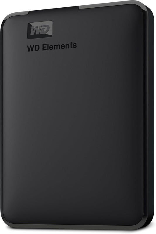 WD 1.5TB Elements Portable External Hard Drive for Windows, USB 3.2 Gen 1/USB 3.0 for PC & Mac, Plug and Play Ready - WDBU6Y0015BBK-WESN