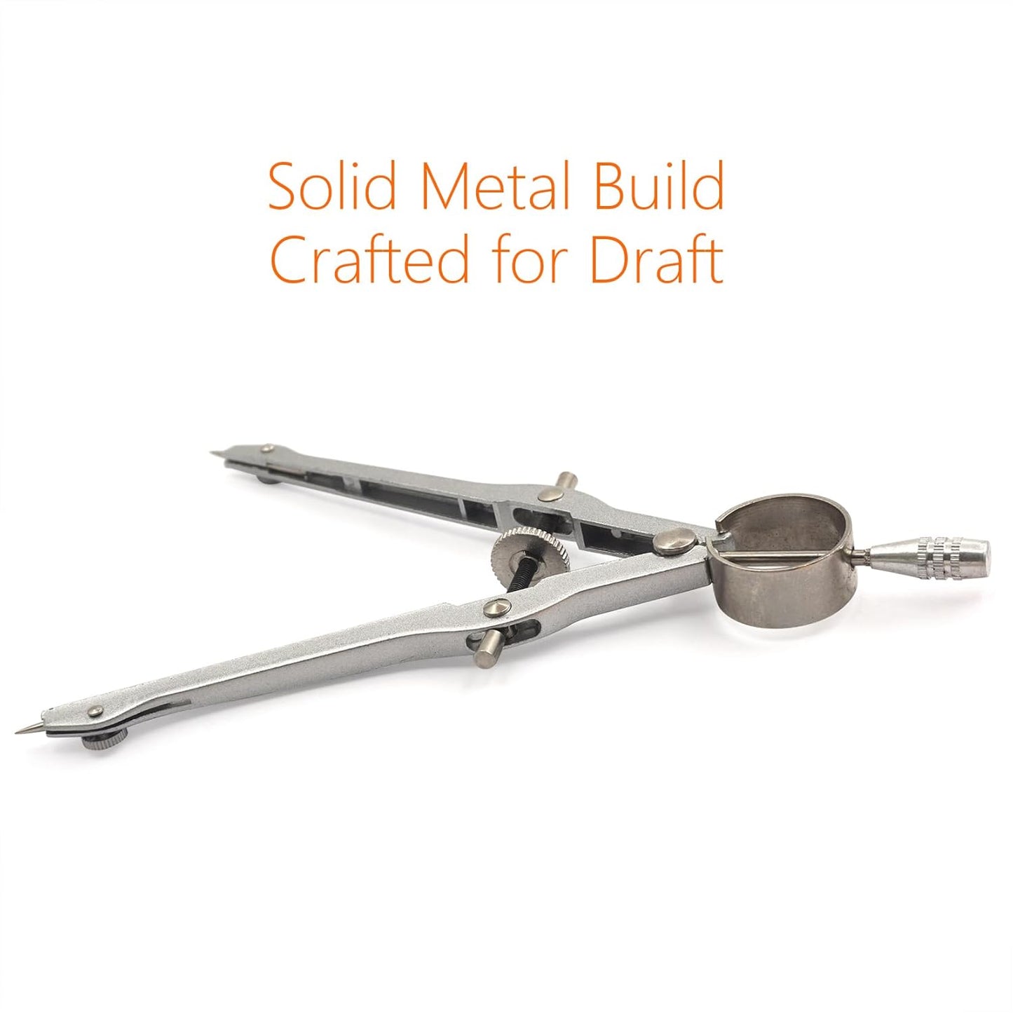 Math Compass Geometry Drafting Compass Kit with Ruler Protractor Set Squares and More for Students Math Starters Drawing Circles