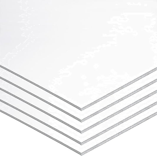 UCREATE Foam Board, White, 22" x 28", 5 Sheets (P5557)
