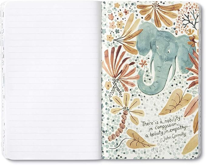 Compendium Softcover Journal - Every Kindness Matters – A Write Now Journal with 128 Lined Pages, 5″W x 8″H
