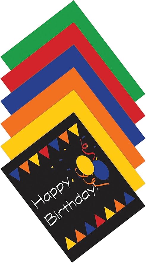 School Smart Railroad Board, 4-Ply, 22 x 28 Inches, Assorted Colors, 100 Boards - 1485740