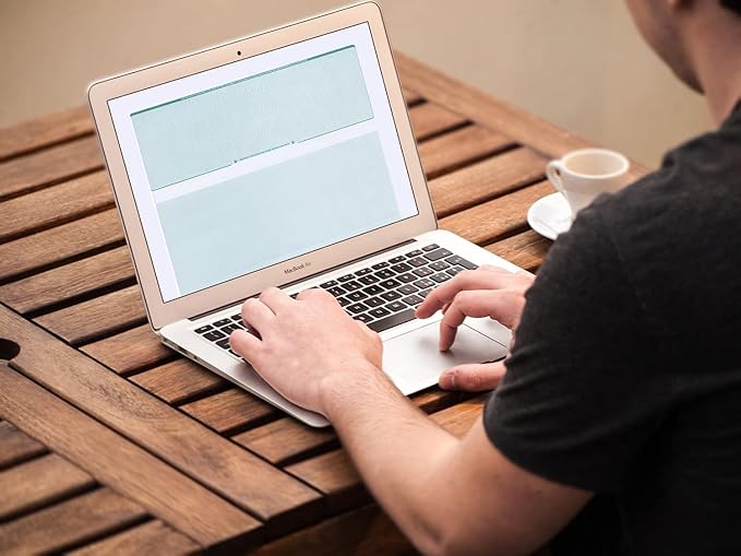 Compuchecks Check on Top Blank Check Paper - 250 Pack, Quick-Books & Laser Printer Compatible - Security Business Checks with Voucher - 8.5" x 11" Green Diamond