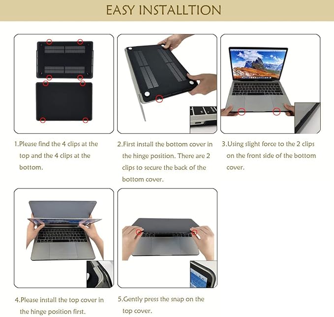 Case Compatible with MacBook MacBook Air 13 inch, Hard Protective Shell with Keyboard Cover ( A1369 A1466, 2010-2017 Release) - Palm Tree Against Blue Sky