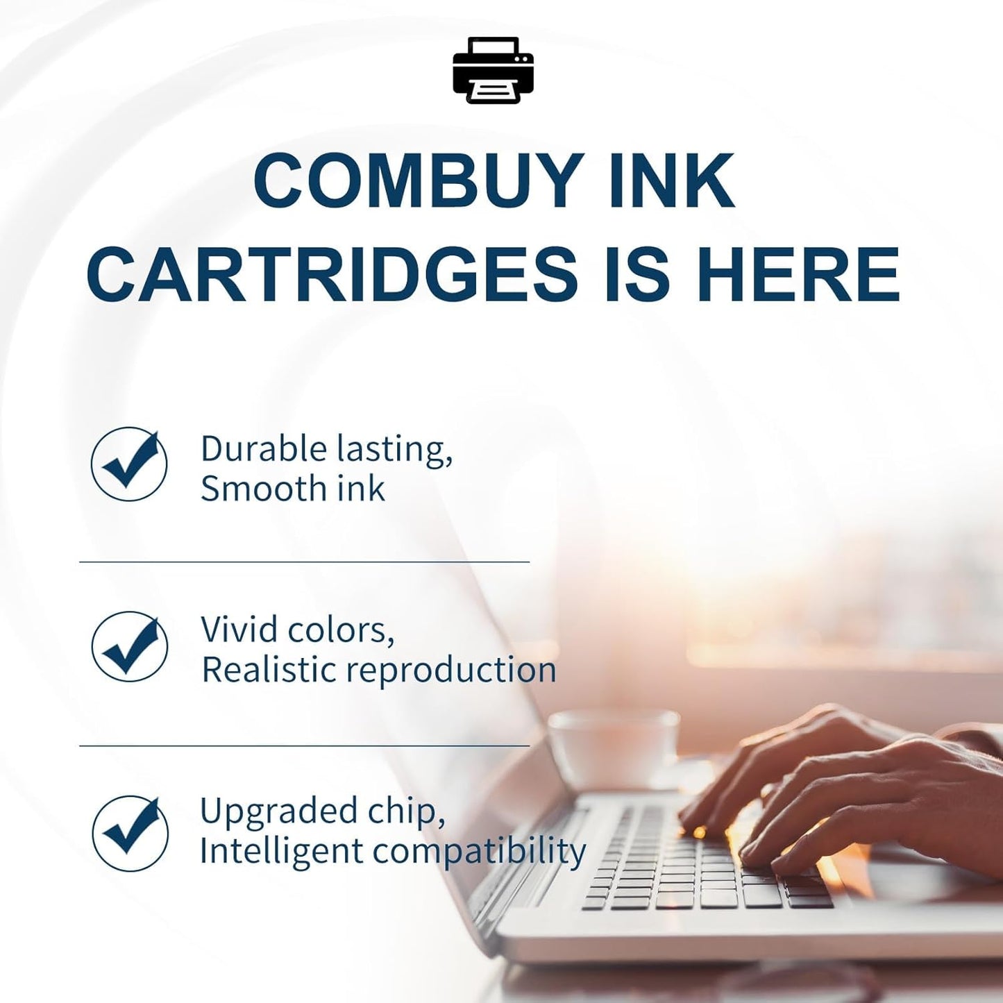 822XL Ink Cartridges Combo Pack Remanufactured Replacement for Epson 822XL Ink Cartridges 822XL Work for Epson WF-3820 WF-4820 WF-4830 WF-4833 WF-3823 WF-4834 Printer (4 Pack)