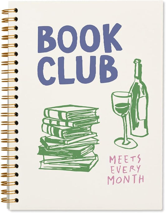 Book Club Gifts for Women, Book Club Journal, Cute Book Club Gifts, Christmas Book Lover Gifts for Women, Journal Motivational Gifts for Teacher Book Club Librarian Bookish 5.5x8.3