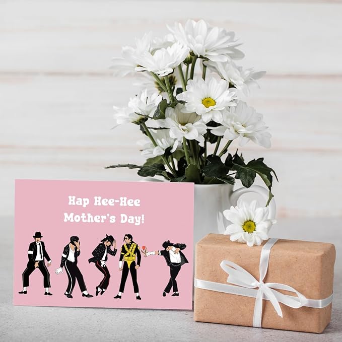 UUEFKTN Happy Mothers Day Card, Mothers Day Gift for Mom Grandma, Music Gift Merch Funny Mothers day Card from Son Daughter, Hap -Hee Hee Mothers Day