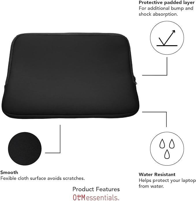 OTM Essentials 17" Soft Sleeve Laptop Case Blue