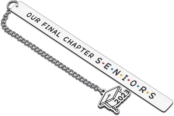Senior 2023 Gifts Graduation Bookmark for Class of 2023 Senior High School College Best Friend Gifts for Women Funny Leaving Going Away Party Gifts for Her Friends BFF Student Bulk TV Show Book Mark