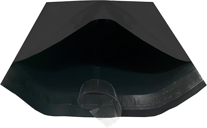 Colored Poly Mailers Pack of: (Black, 6" x 9" pack of 200) Be creative with your packaging with Colored mailers