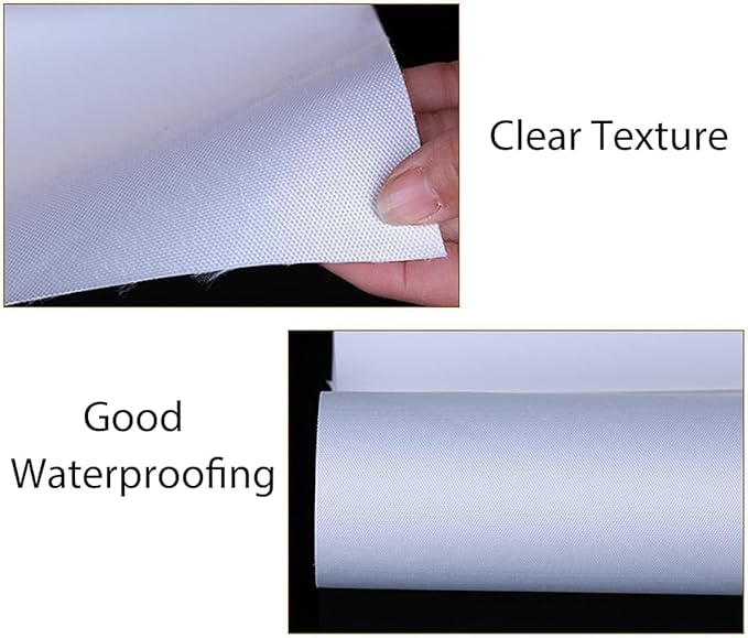 Polyster Canvas Roll, Quick Dry, Wide Format Inkjet Printer Compatible, Perfect for Fine Art, Photography, Giclée Printing, Archival Quality Prints. (36"x100' Glossy ECO-Solvent Polyester 2Rolls)