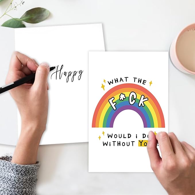 Funny Thank You Card for Best Friend, Friendship Card, Happy Thank You Card for Coworker Appreciation Card for Boss Teacher Friend Doctor