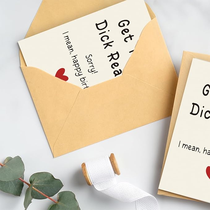 Naughty Birthday Card for Men, Husband, Boyfriend, and Him | Happy Birthday Gifts & Decorations for Men