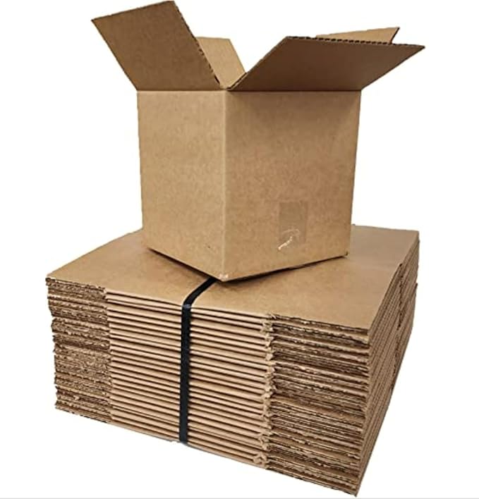 25 Pack Tailored Packaging Corrugated Shipping Boxes (4x4x4)
