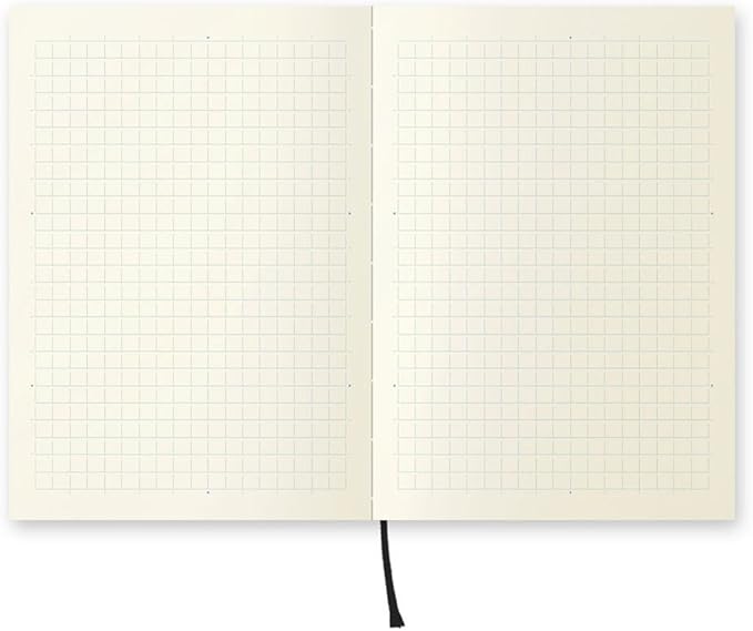 DESIGNPHIL Midori 15001006 Notebook, MD Notebook, Paperback, Square Ruled