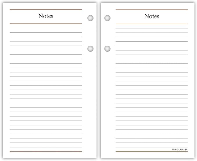 AT-A-GLANCE 2025 Desk Calendar Refill, Daily, 3-1/2" x 6", Standard, Loose-Leaf, Photographic (E4175025)