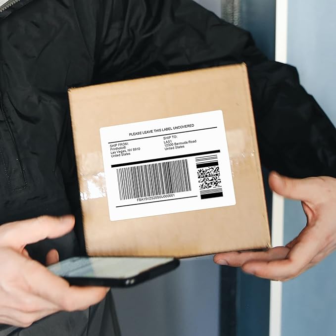 12 Rolls Continuous Paper Label Replacement for Brother DK-2205 (2.4" X 100 Ft), Compatible with Brother QL Label Printers QL800 QL1100 (100 Ft & 1 Refillable Cartridge Frame)