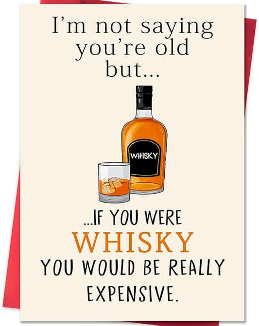 Funny Birthday Cards for Men, Husband, Boyfriend, Him – Happy Birthday Gifts for Friend's