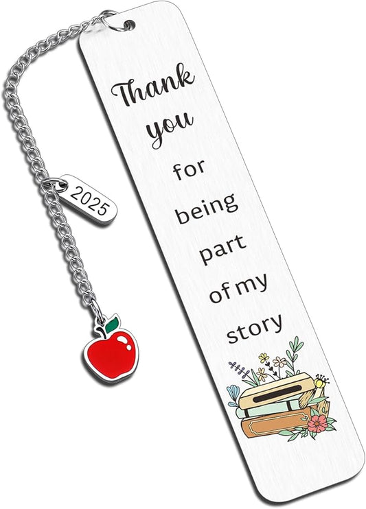 Teacher Christmas Gifts, Teacher Stocking Stuffers, Teacher Appreciation Gifts for Women, Teacher Gifts for Women, Teacher Birthday Gifts, End of Year Teacher Gifts, Thank You Teacher Gifts Bookmark
