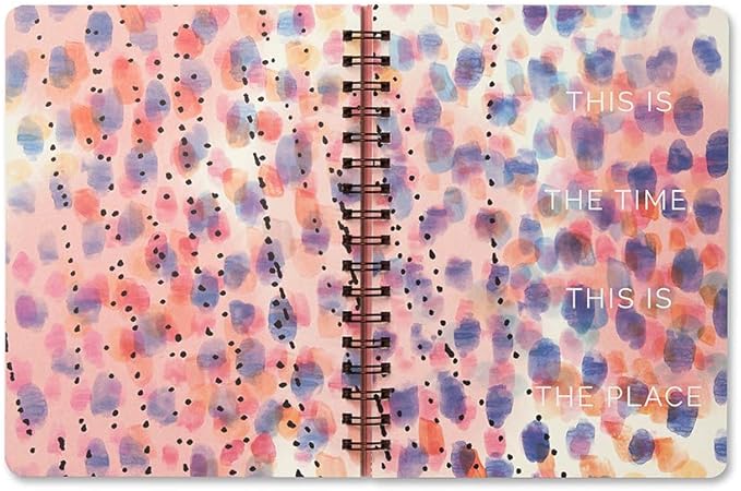 Compendium Spiral Notebook - Good Things Start Here — A Designer Spiral Notebook with 192 Lined Pages, College Ruled, 7.25”W x 9.25”H