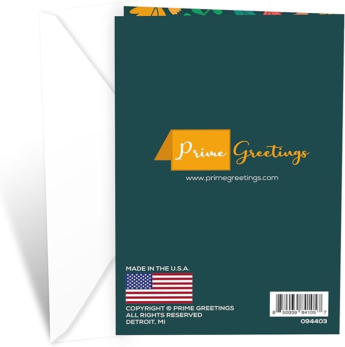 Prime Greetings Mom To Be Mother's Day Card, Made in America, Eco-Friendly, Thick Card Stock with Premium Envelope 5in x 7.75in, Packaged in Protective Mailer