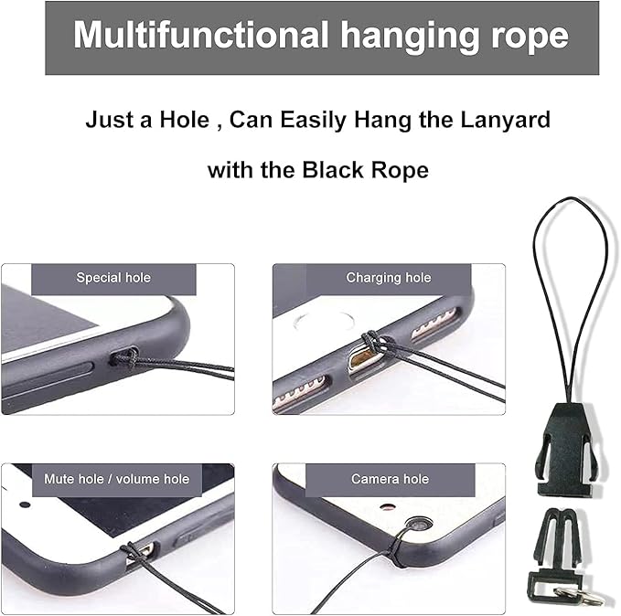 Yiflin Cute Neck Lanyard for Keys, Keychain, Wallet, ID Card Holder, with Quick Release Buckle