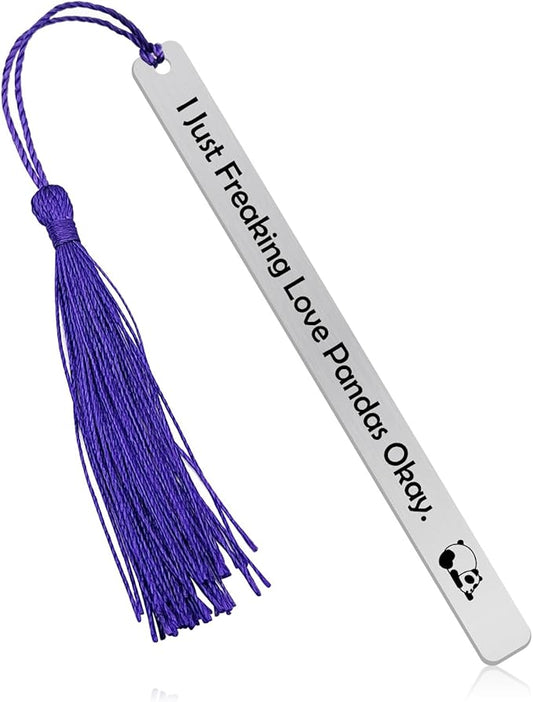 Panda Bookmark Panda Lover Gift Bookmark Book Lover Gift Animal Lover Gift for Girls Gift for Panda Lover Panda Theme Bookmark Christmas Graduation Birthday Gift for Panda Lover Daughter