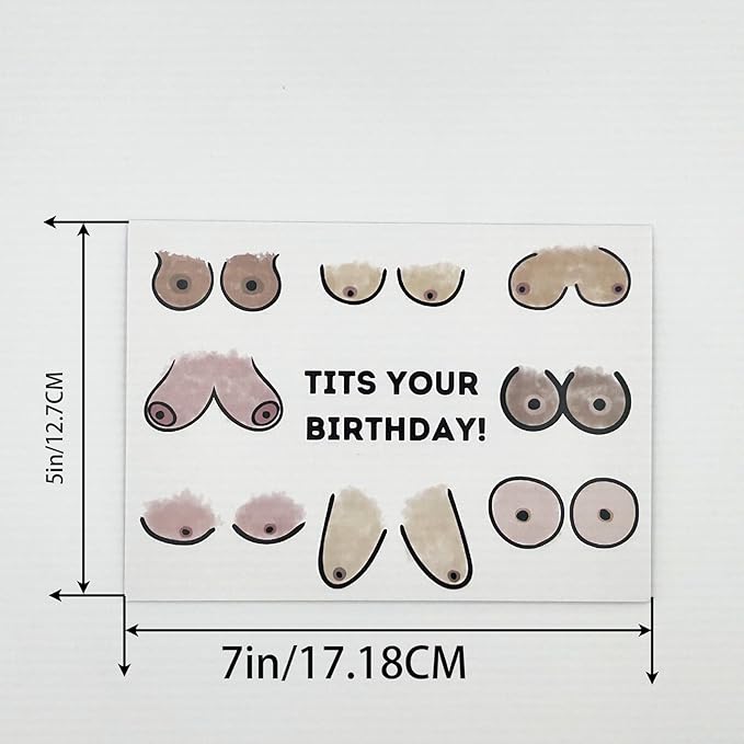 Funny Birthday Gifts for Women Her, Humorous Birthday Card for Wife Girlfriend, Adult Women Gifts for Birthday, Wife Bday Card