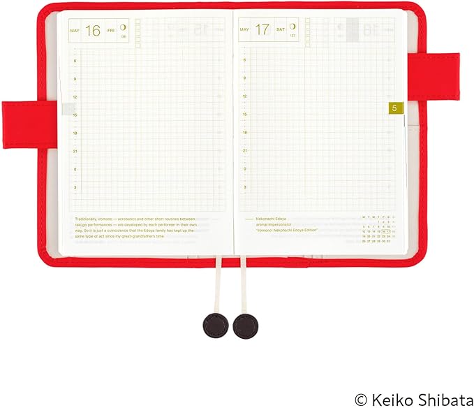 Hobonichi Techo Original/Planner Cover [A6 Cover Only] Keiko Shibata: Bus management by Mr. and Mrs. Inoue