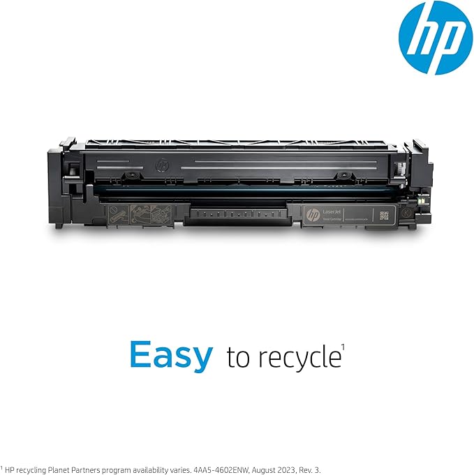HP 206A Cyan Toner Cartridge | Works with HP Color LaserJet Pro M255, HP Color LaserJet Pro MFP M282, M283 Series | W2111A
