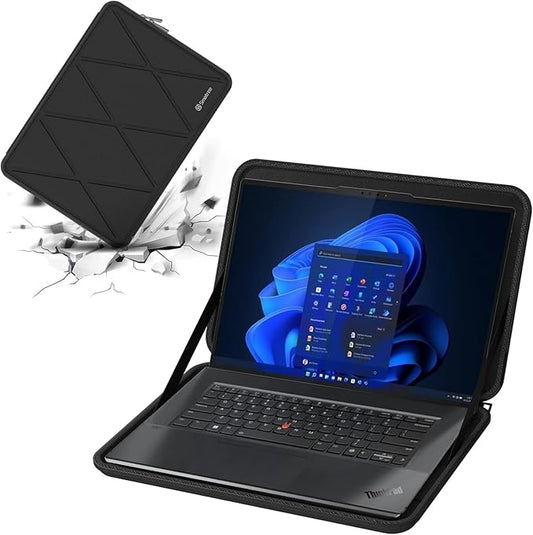 Smatree 15.6-16inch Hard Laptop Sleeve Case for ASUS ROG Zephyrus G16 2024 GU605/2023 GU603, ROG Zephyrus M16 2023/2022, for ROG Flow X16 2023/2022, for ROG Zephyrus G15 2022 Carrying Case,Black