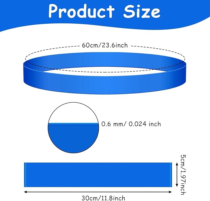 25 Pack Chair Bands for Kids with Fidgety Feet, ADHD Tools for Kids, ROOKEA Sensory Classroom Must Haves for ADHD Kids Fidget Chair Bands ADD Autism ADHD Chair Bands for Classroom Home Chairs