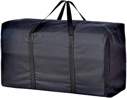 Extra Large Storage Bag for Moving Travel Bag Waterproof Large Moving Bag with Double Zippers and Reinforced Handles Large Capacity Duffle Bag for Moving Traveling Home Storage Packing