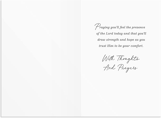 DaySpring - Sympathy - Blessed are Those Who Mourn - 4 Nature Landscape Design Assortment with Scripture - 12 Sympathy Boxed Cards & Envelopes (U0060)