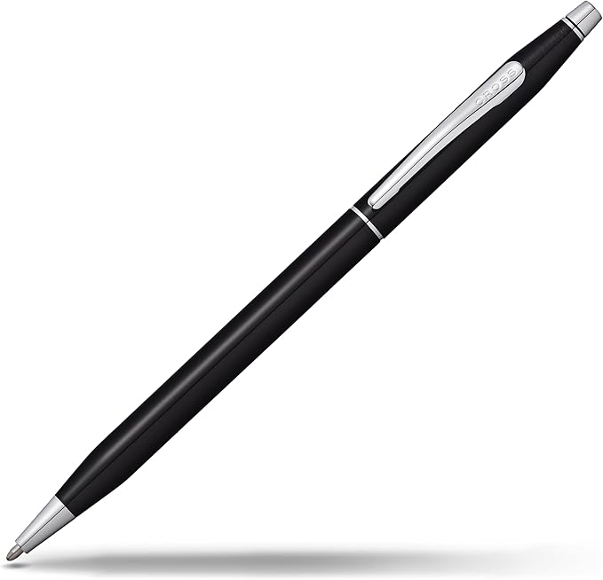 Cross Classic Century Refillable Ballpoint Pen, Medium Ballpen, Includes Premium Gift Box - Black Lacquer