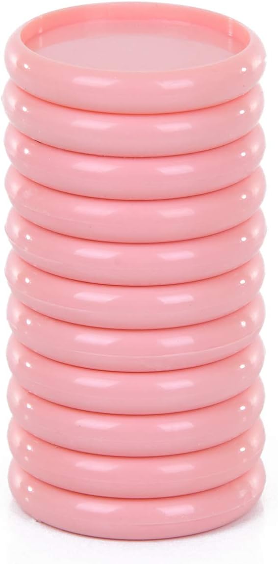 Talia Discbound Notebook - Discs (Salmon, 1Inch)