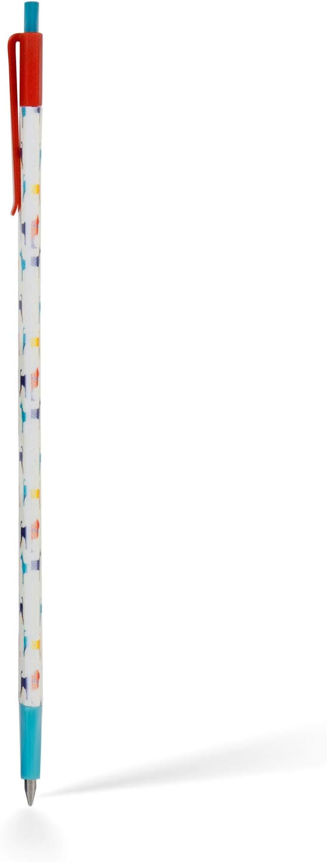 Pen Bookmark with Refills | Erasable Ballpoint Gel Pen and Bookmark 3-in-1 | Ink Novelty Pen with Eraser | Page Marker | Book Marker | Page Holder Clip | Gift for Reader and Writer (Dog)