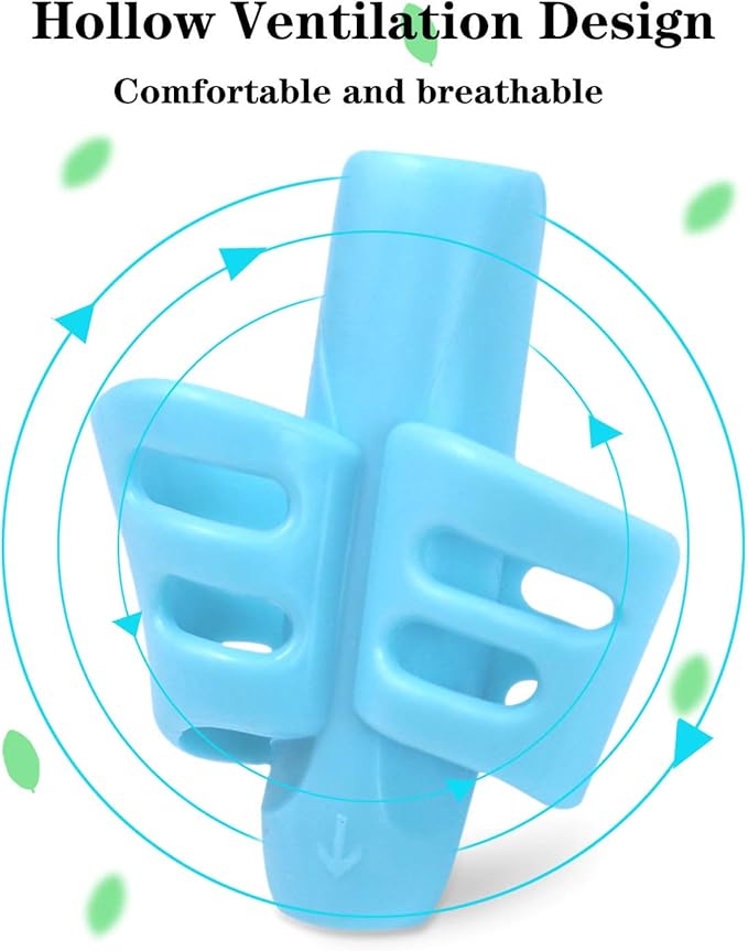 JuneLsy Pencils Grips Pencils Grips for Kids Handwriting Posture Correction Training Writing AIDS for 2-4 Year Kids toddler Preschoolers Students Children Special Needs (6PCS)