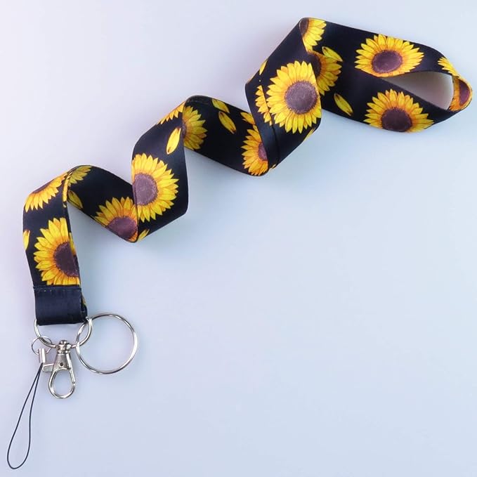 Yiflin Cute Neck Lanyard for Keys, Wallet, Id Card Holder, Cool Keychain Lanyard for Women, Men, Teacher