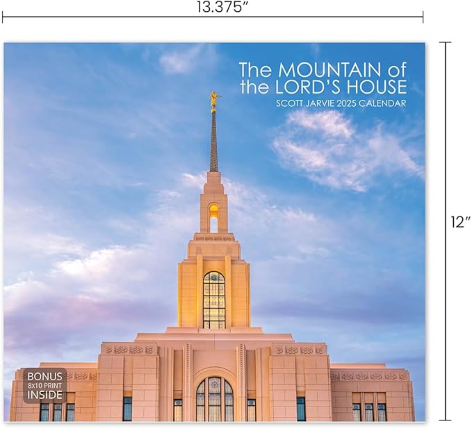 The Mountain of the Lord’s House: Scott Jarvie 2025 Calendar