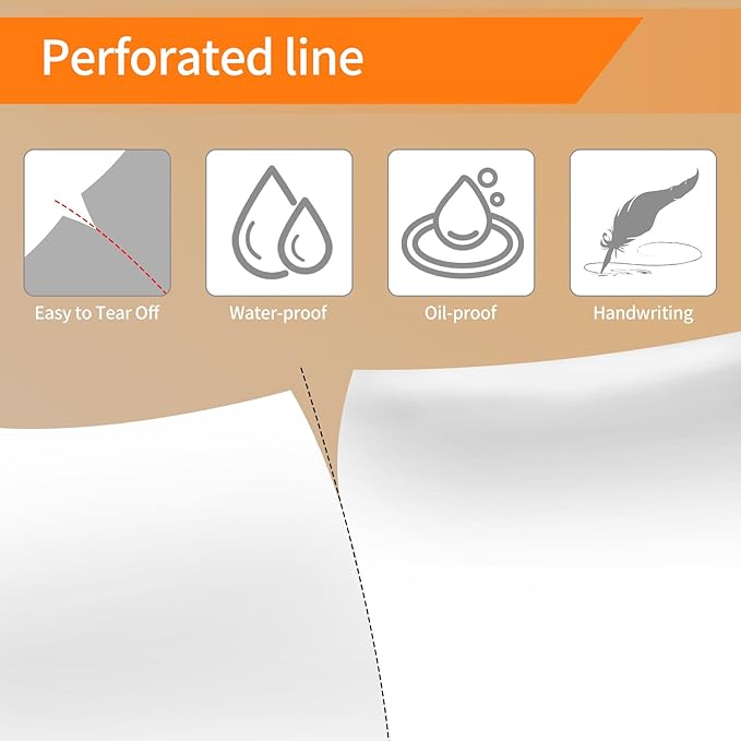Thermal Printer Paper 8.5” x 11”, US Letter Thermal Papers, Continuous Thermal Printer Paper, Multipurpose Thermal Paper for Portable Thermal Printers,JADENS/Itari M08F Printers,200 Sheet.