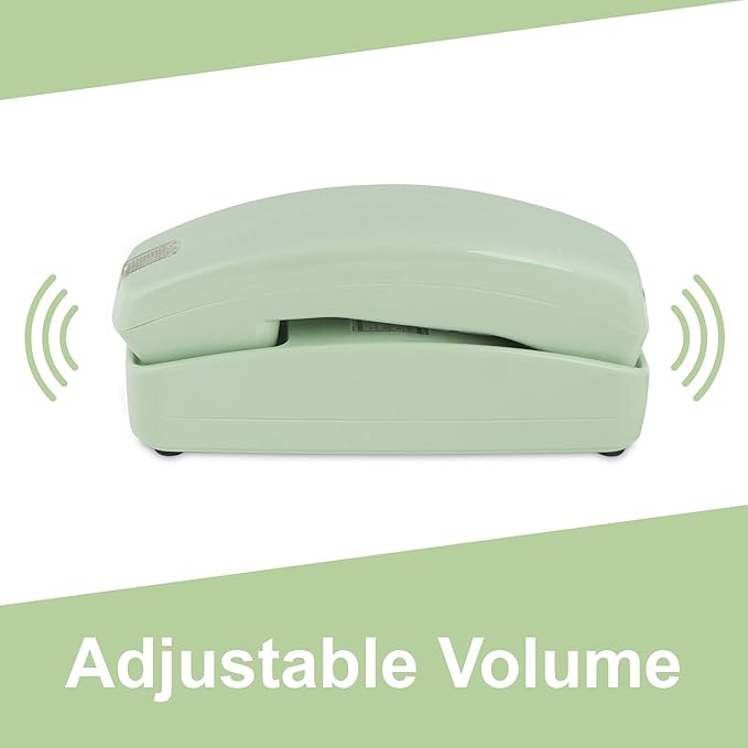 iSoHo Big Button Corded Phone for Seniors – Easy-to-Use Landline with Lighted Keypad, Ergonomic Handset & No Power Needed – Retro Home Phone for Elderly, Visually Impaired & Hard of Hearing