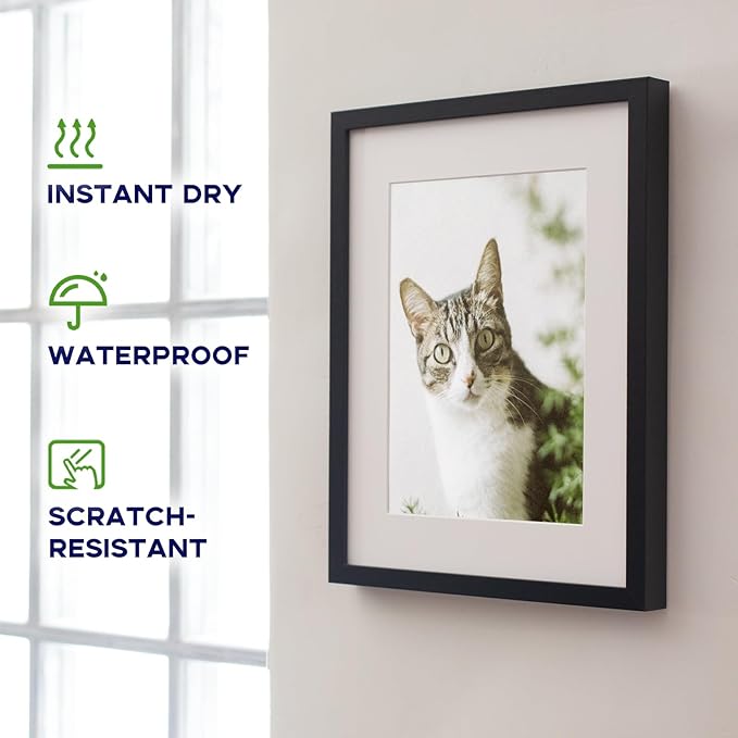 4x6 Photo Paper, Goefun 200GSM/54LB Glossy Inkjet Printer Paper for Dye Ink, 100 Sheets