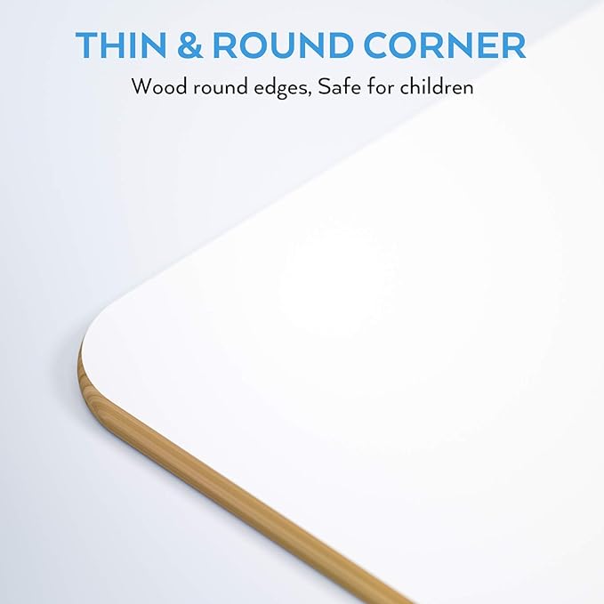 Nicpro Dry Erase Lap Board 9 x 12 inches 2 Pack Kid Double Sided Blank Small Lapboard with 8 Pens, 2 Eraser, Learning Mini Whiteboard Portable Drawing Board for Student and Classroom Use