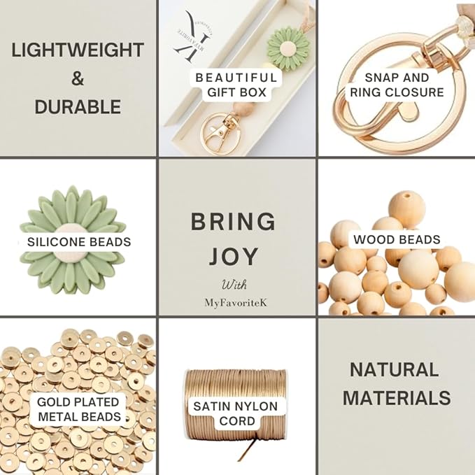 Flower Teacher Lanyards ID Badge and Key Chain, Cute Silicone Beads Lanyard for Women Nurse Work Student (Lovelia)