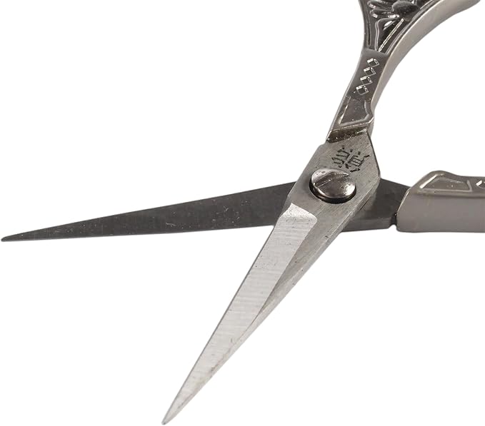 JubileeYarn Sun Motif Embroidery Scissors - Nickel - 30 Scissors