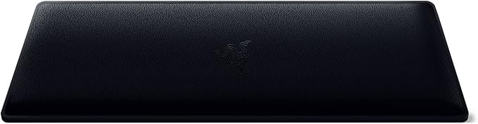 Razer Ergonomic Wrist Rest for Mini Keyboards: Plush Leatherette Memory Foam Cushion - Anti-Slip Rubber Feet