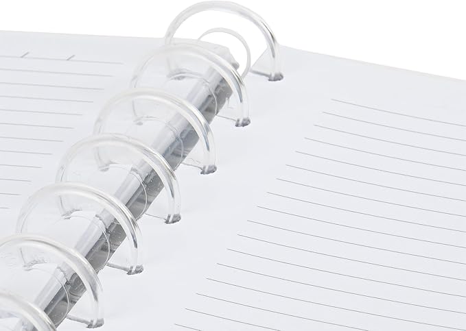 Talia Discbound Notebook - Discs (Clear, 1.5inch)